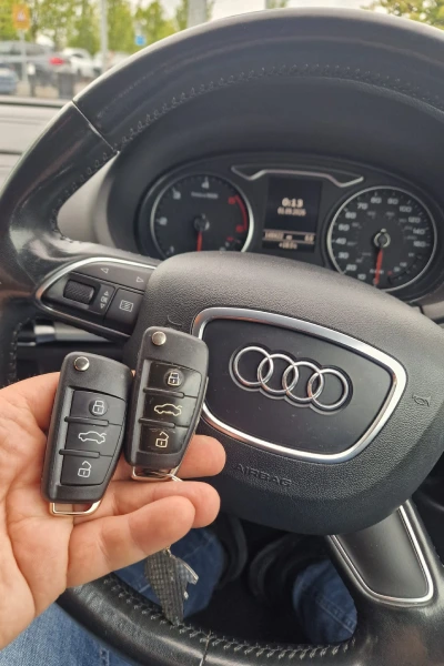 Car key cutting service for Audi in Co. Westmeath