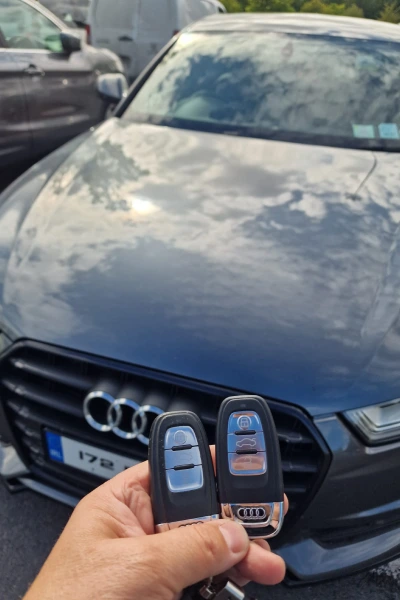 Car key cutting service for Audi in Westmeath