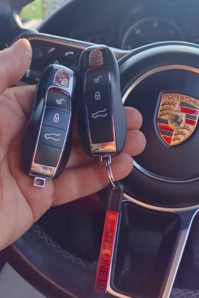 Car key cutting service for Porche in Co. Westmeath